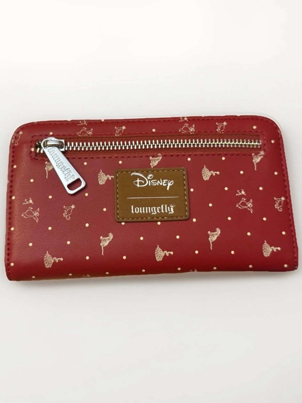 Disney Loungefly Jungle Book Dots Wallet Wristlet Red Mowgli Baloo NWT